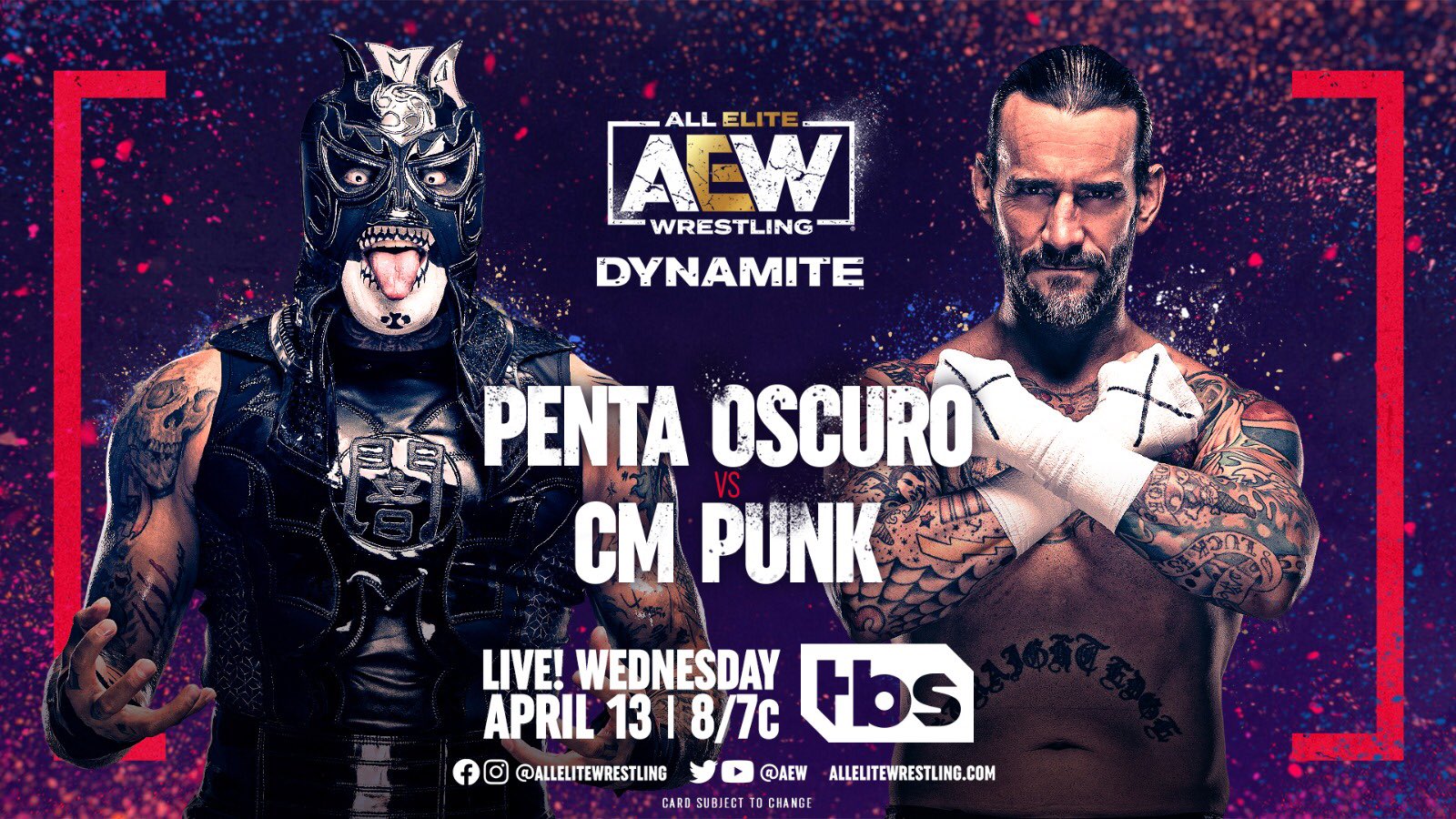 CM Punk vs. Penta Oscuro set for AEW Dynamite, episode to have overrun