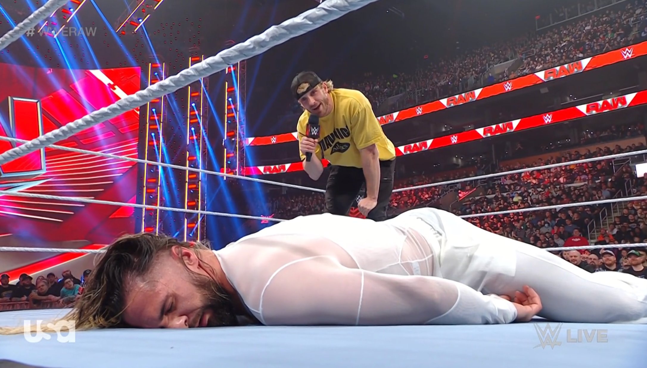 Logan Paul vs. Seth Rollins official for WWE WrestleMania 39
