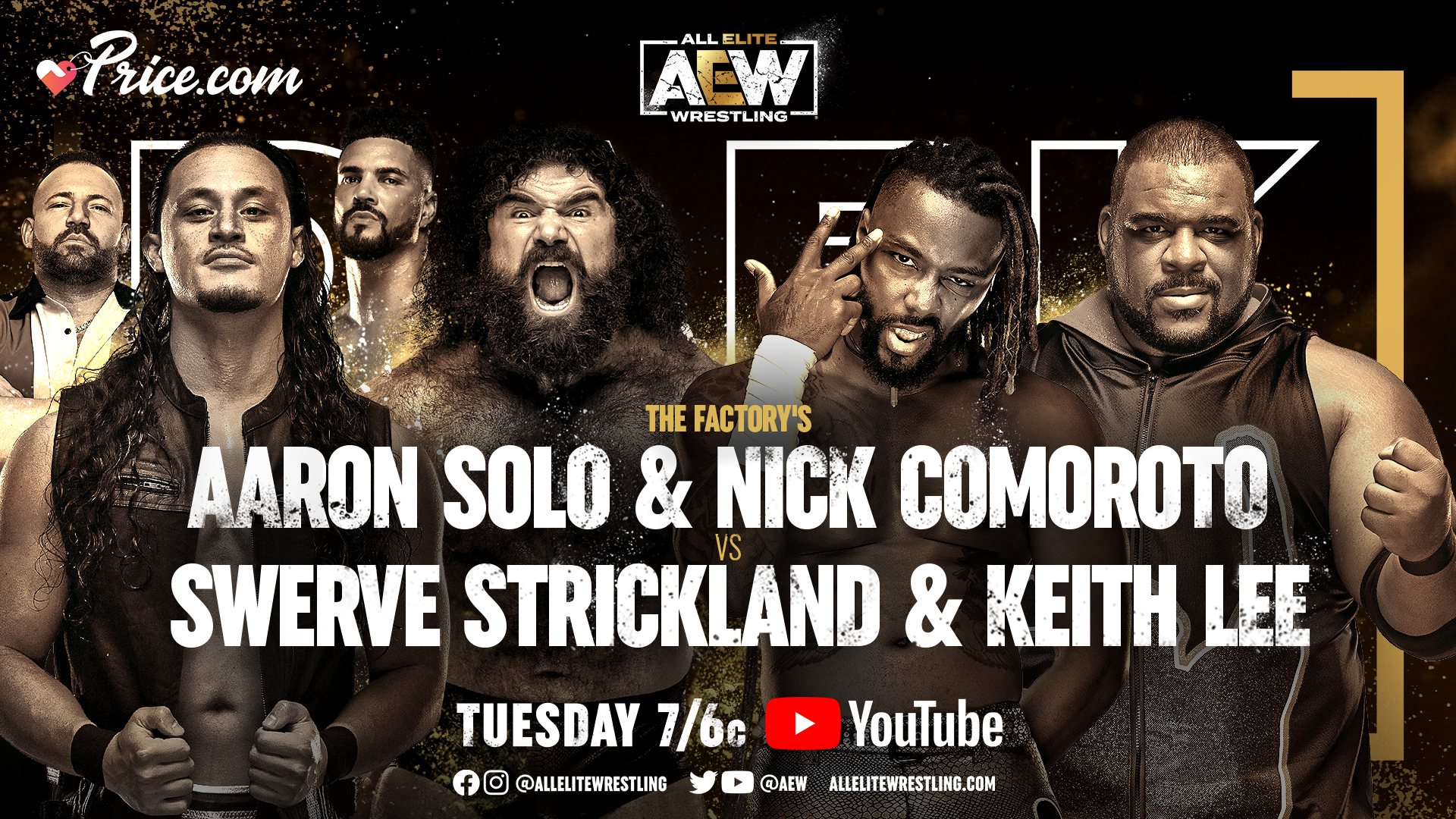 Toni Storm, Keith Lee, Swerve Strickland part of six-match AEW Dark lineup