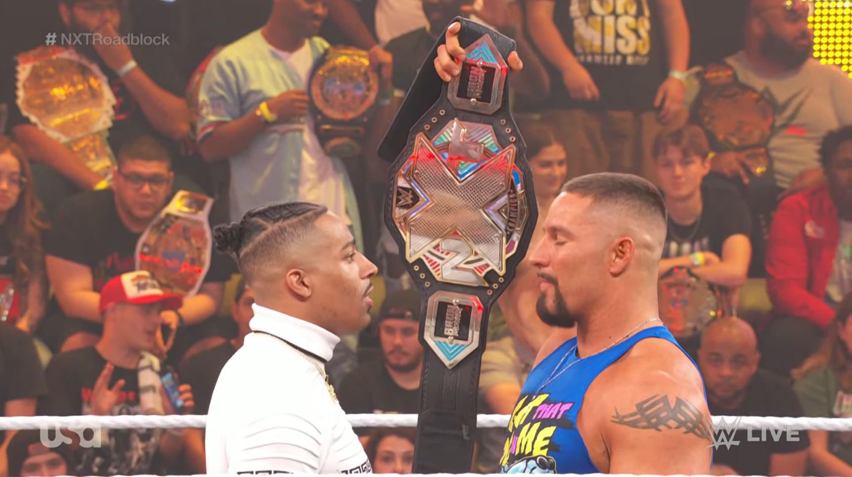 Bron Breakker vs. Carmelo Hayes official for WWE NXT Stand & Deliver