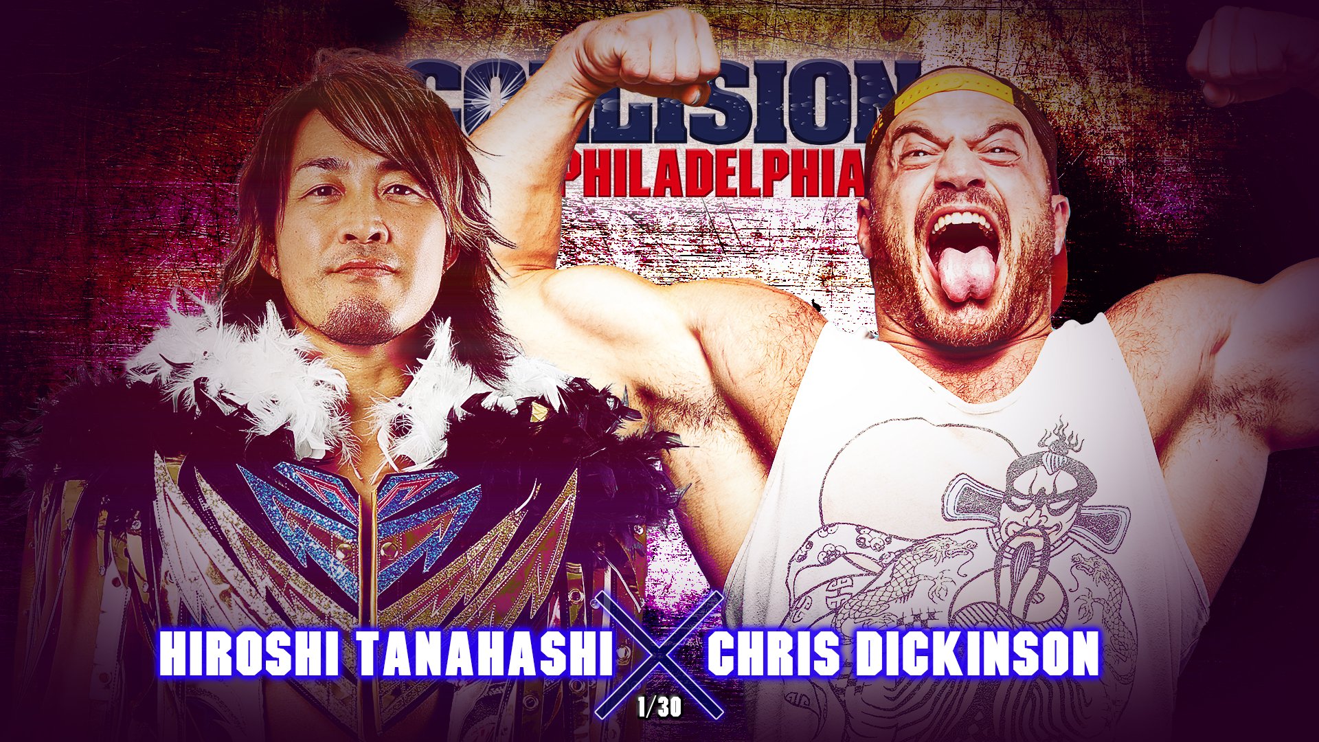 Tanahashi vs. Dickinson set for NJPW Strong Philadelphia taping
