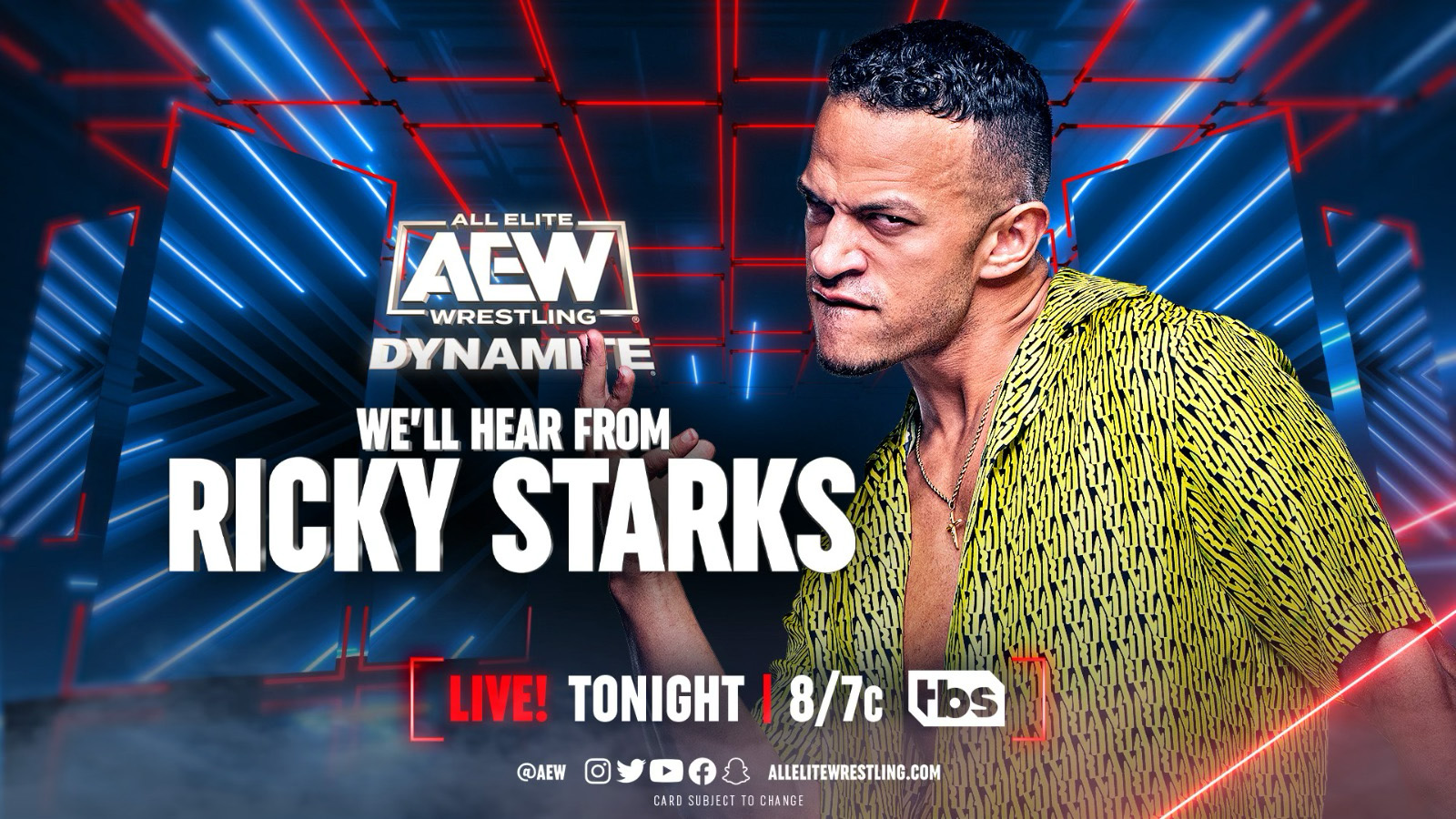 Ricky Starks segment announced for AEW Dynamite