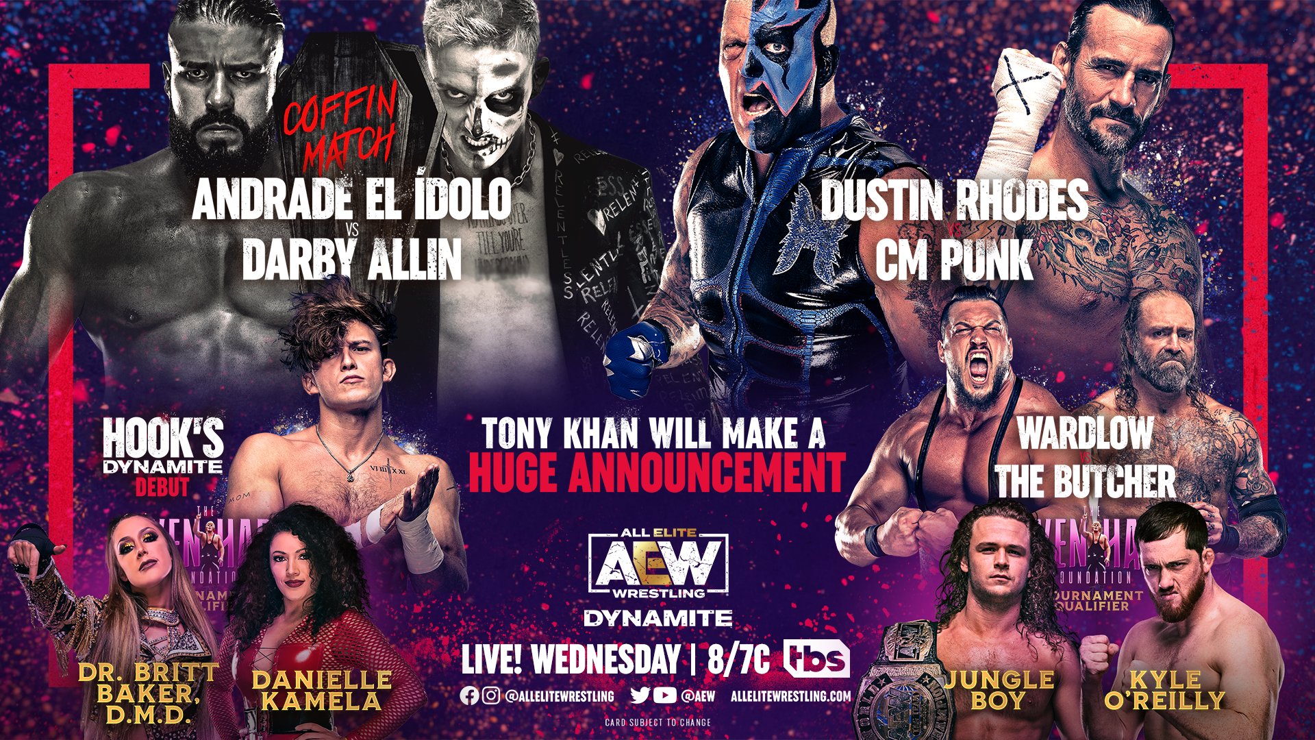 AEW Dynamite live results: CM Punk vs. Dustin Rhodes, Tony Khan announcement