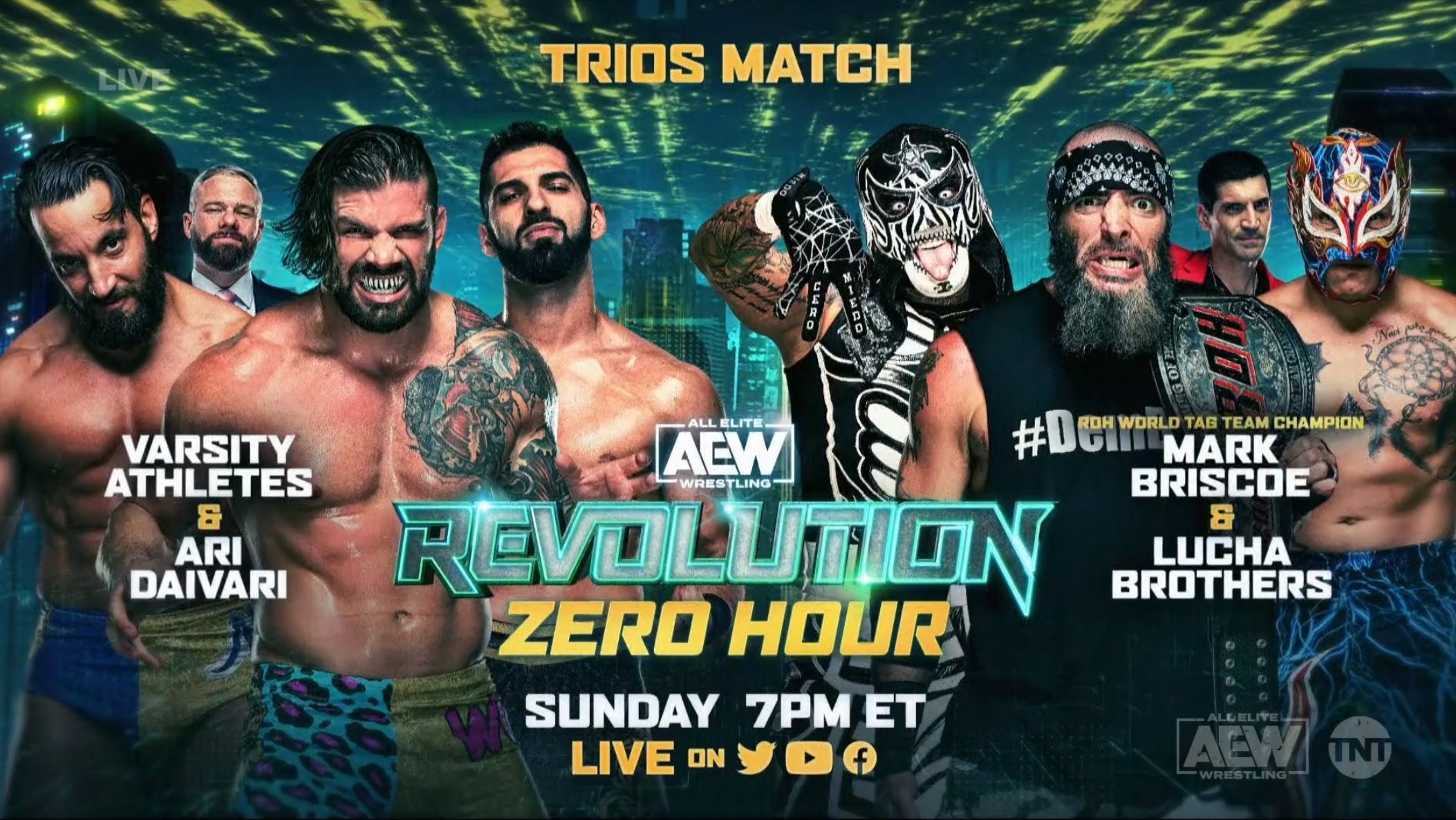 Mark Briscoe & Lucha Bros to team on AEW Revolution Zero Hour pre-show