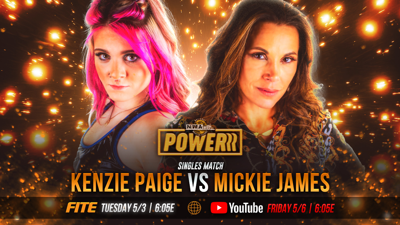 NWA Power results: Mickie James vs. Kenzie Paige