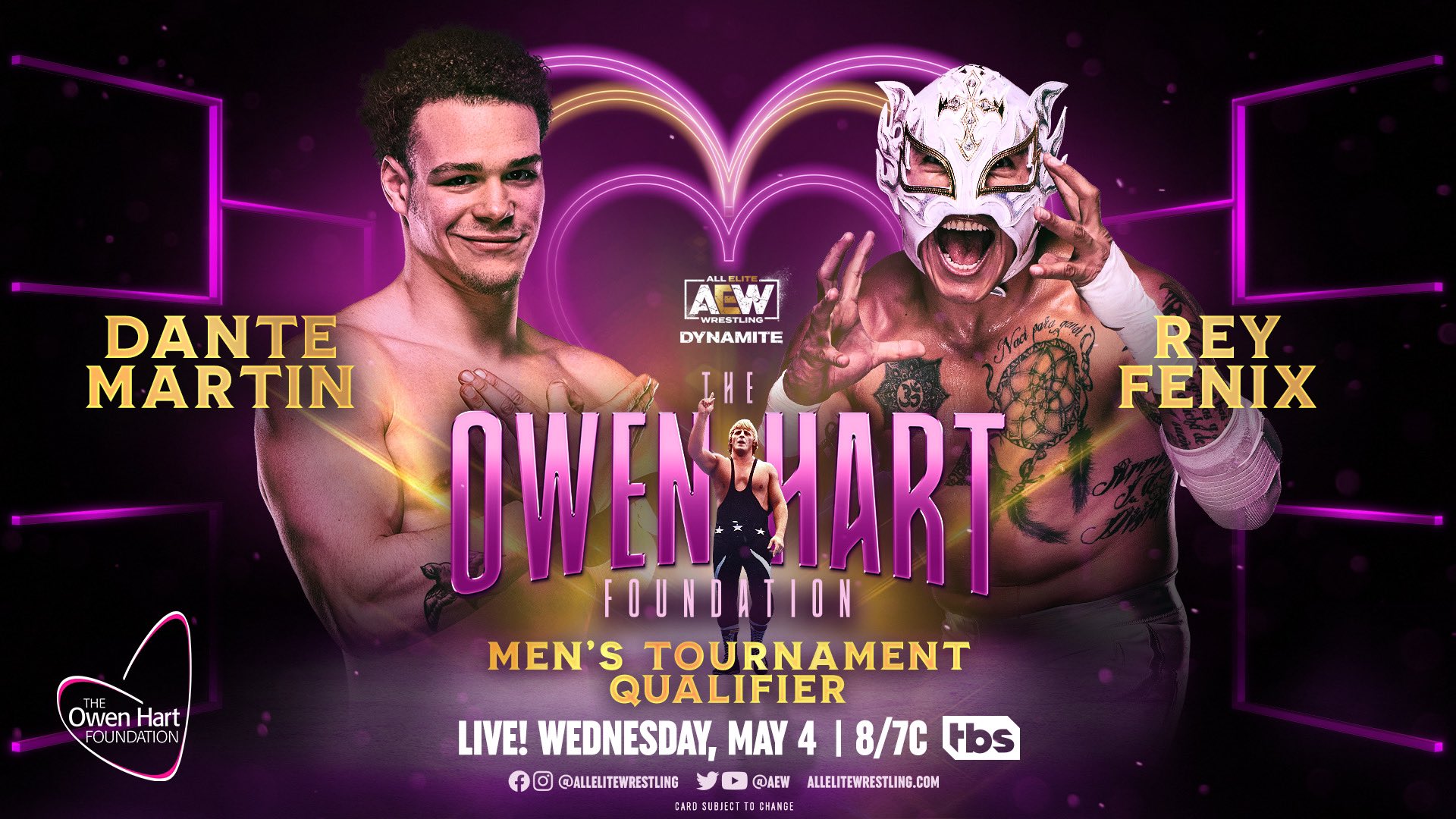 Fenix vs. Dante Martin Owen Hart Tournament qualifier confirmed for AEW Dynamite