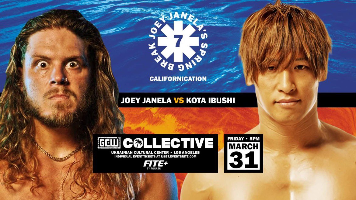 Spring Break 7 live results: Kota Ibushi vs. Joey Janela
