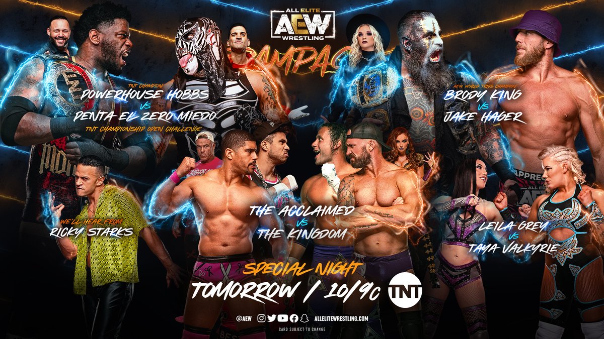 AEW Rampage live results: Powerhouse Hobbs TNT title defense