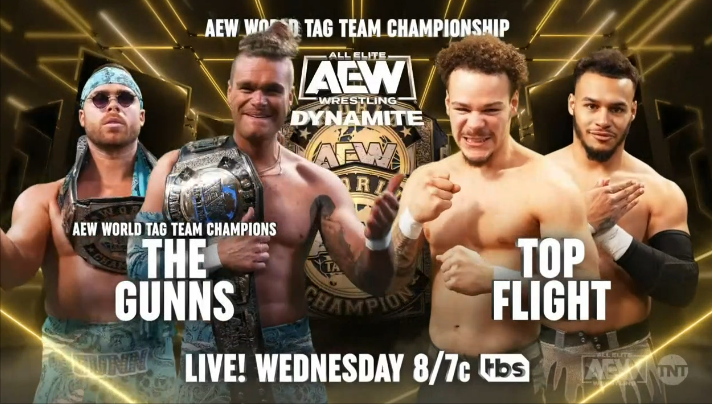 Tag Team title match, two more bouts added to AEW Dynamite