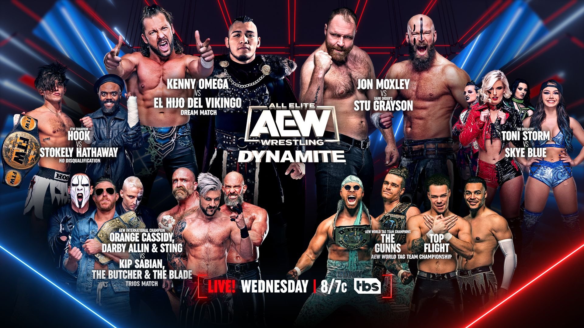 AEW Dynamite live results: Kenny Omega vs. El Hijo del Vikingo