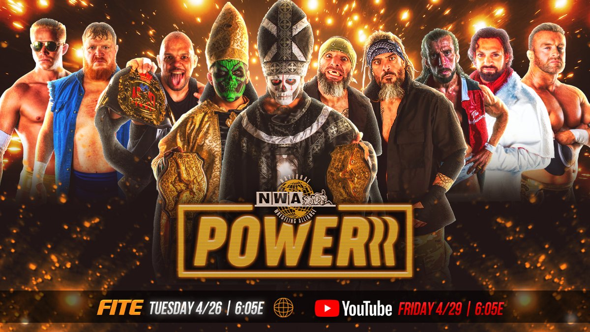 NWA Power results: The Briscoes vs. La Rebelion Tag Team title match
