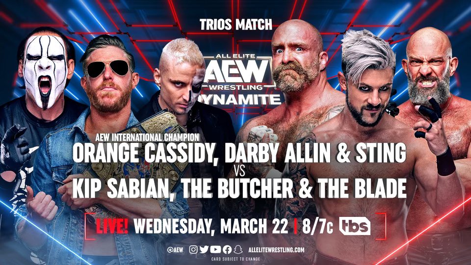 Sting to team with Darby Allin & Orange Cassidy on AEW Dynamite