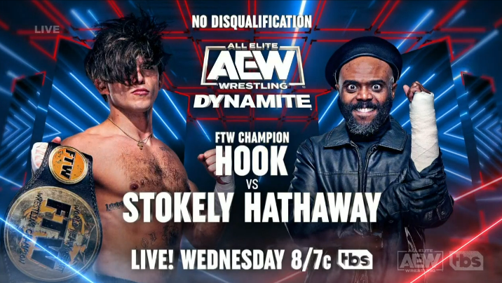 Hook vs. Stokely Hathaway announced for next AEW Dynamite