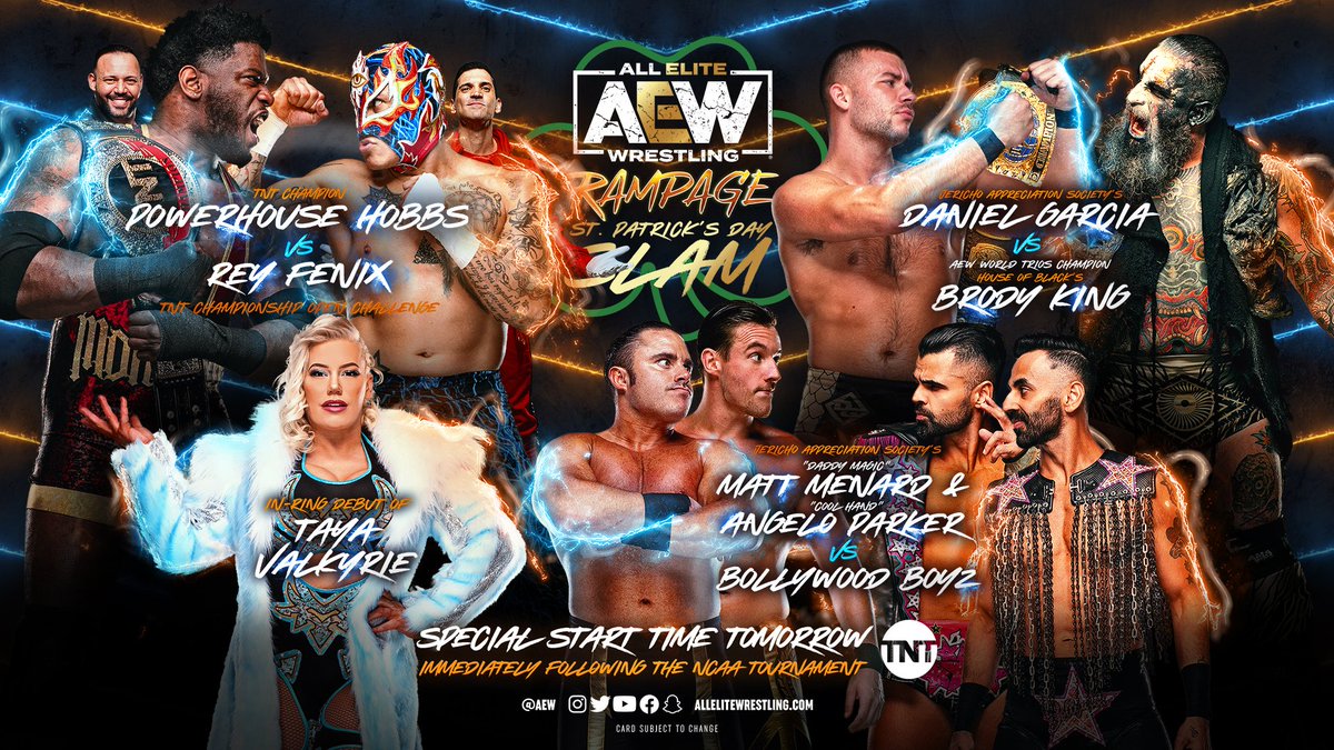 AEW Rampage live results: Powerhouse Hobbs vs. Rey Fenix