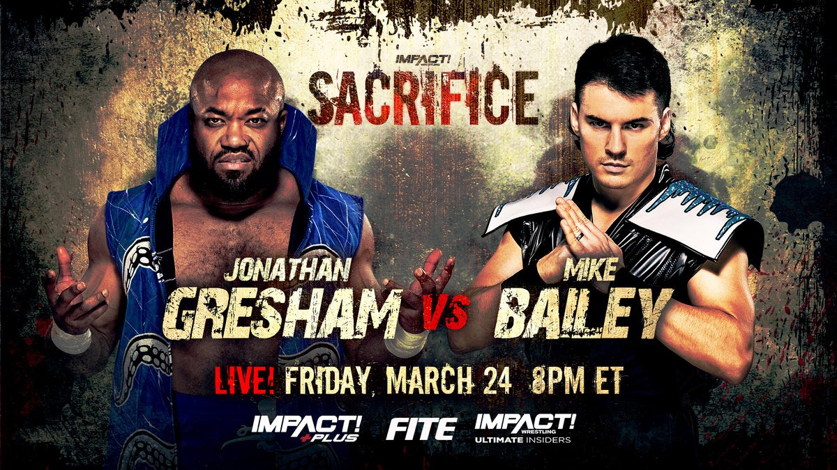 Mike Bailey vs. Jonathan Gresham rematch set for Impact Sacrifice