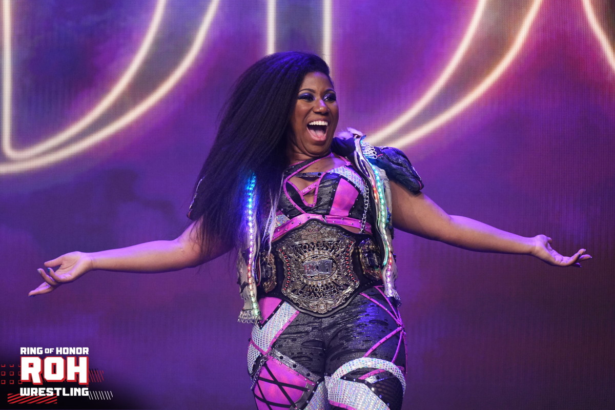 Athena vs. Yuka Sakazaki title match official for ROH Supercard of Honor