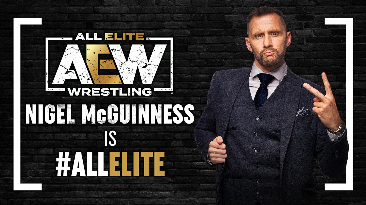 AEW announces signing of Nigel McGuinness