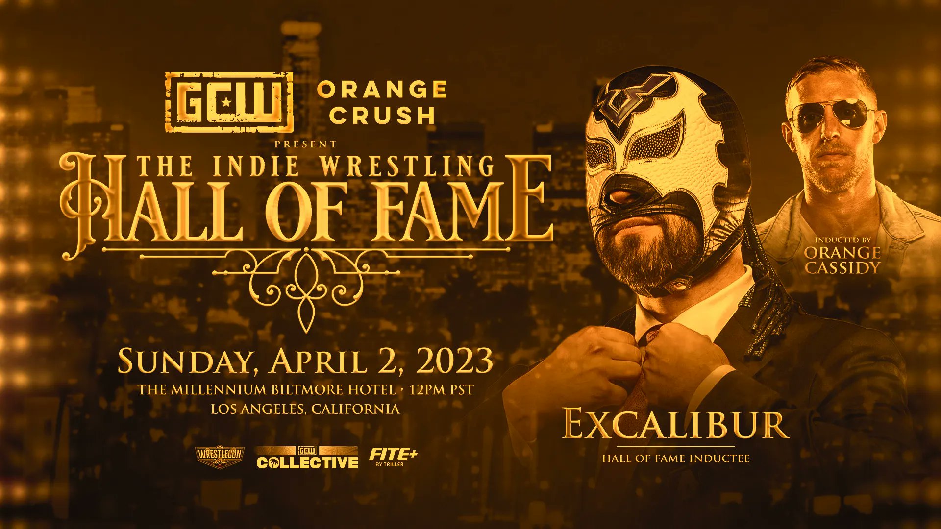 Orange Cassidy to induct Excalibur into GCW Indie Wrestling Hall of Fame