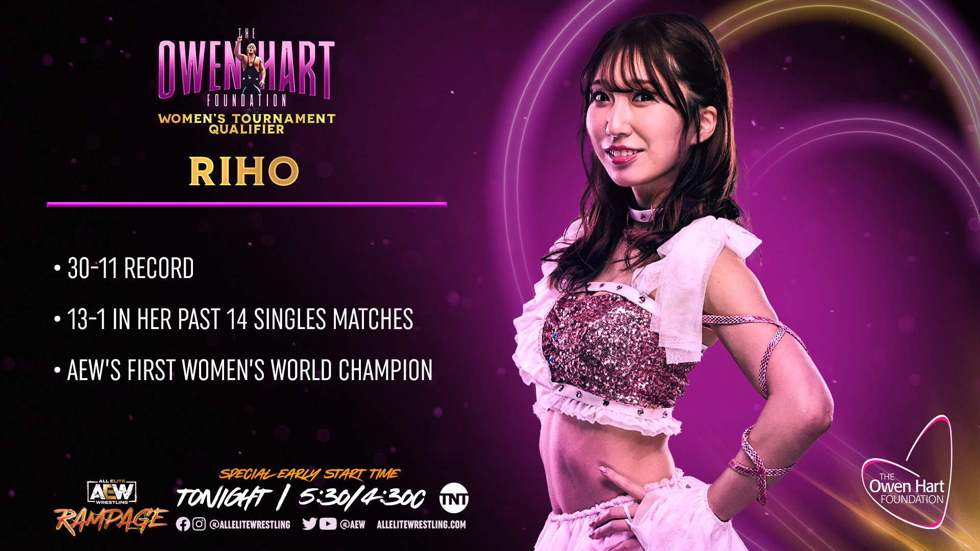 Riho qualifies for AEW Owen Hart Foundation Women’s Tournament