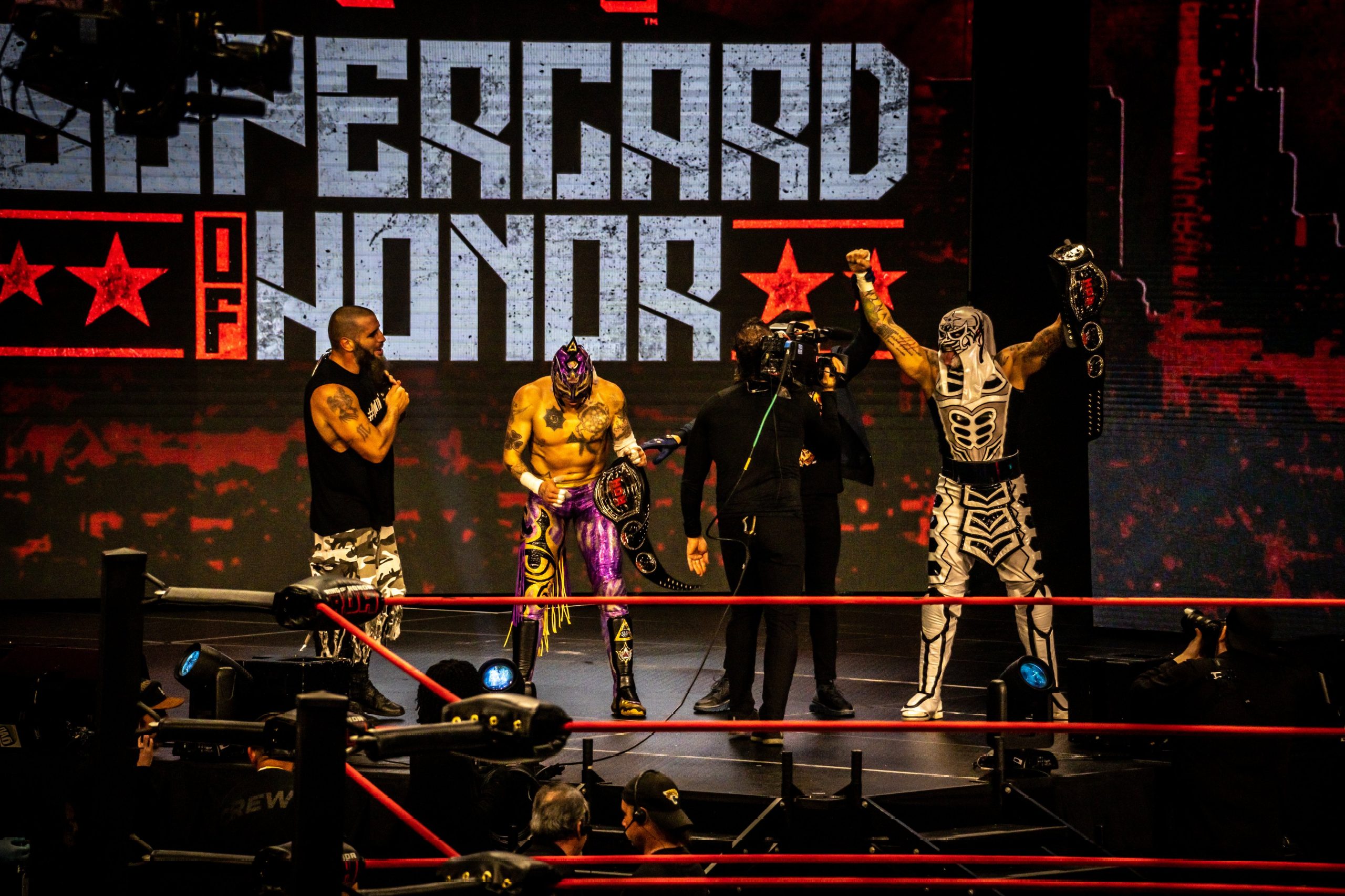 Lucha Brothers win ROH Tag Team titles, Dante Martin injured at Supercard of Honor