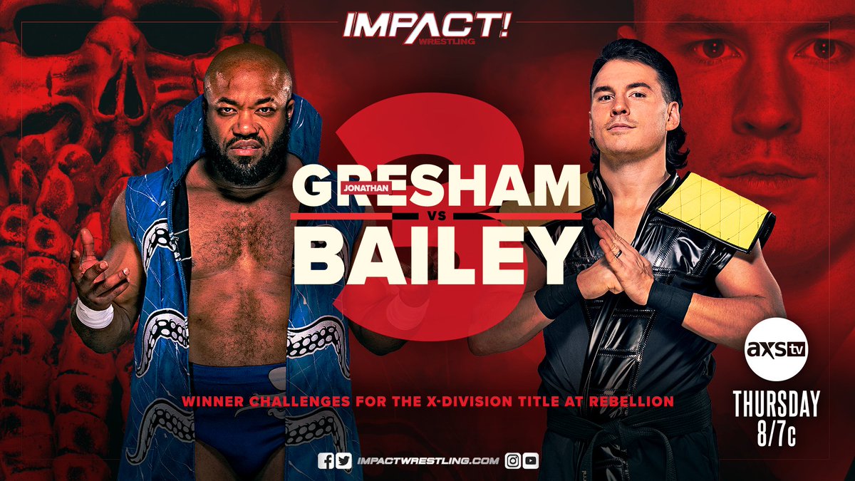 Impact Wrestling live results: Jonathan Gresham vs. Mike Bailey 3