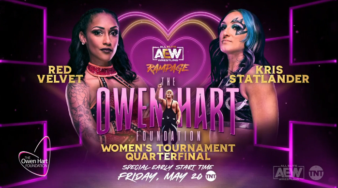 Statlander vs. Red Velvet Owen Hart Cup match set for next week’s AEW Rampage