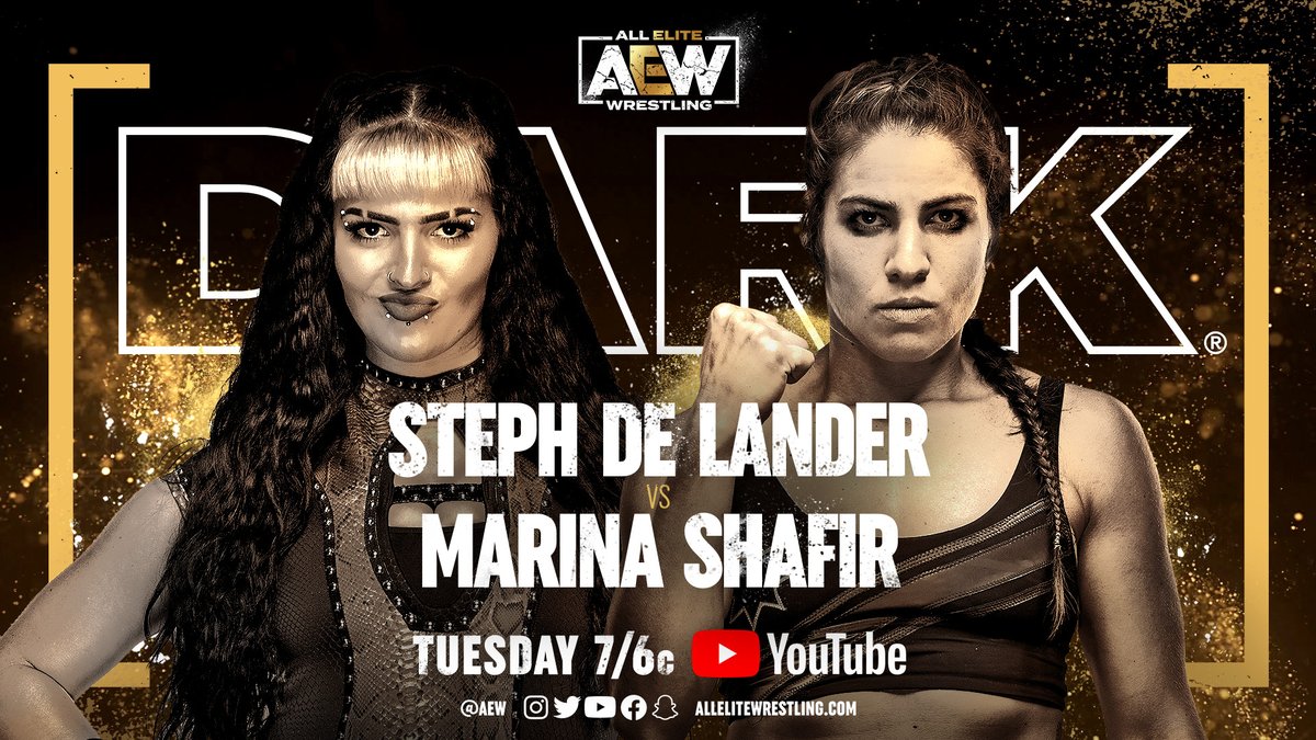 Nine matches announced for AEW Dark
