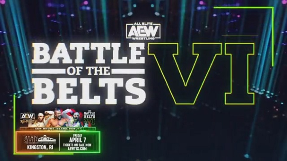AEW reveals lineup for Friday’s Battle of the Belts VI