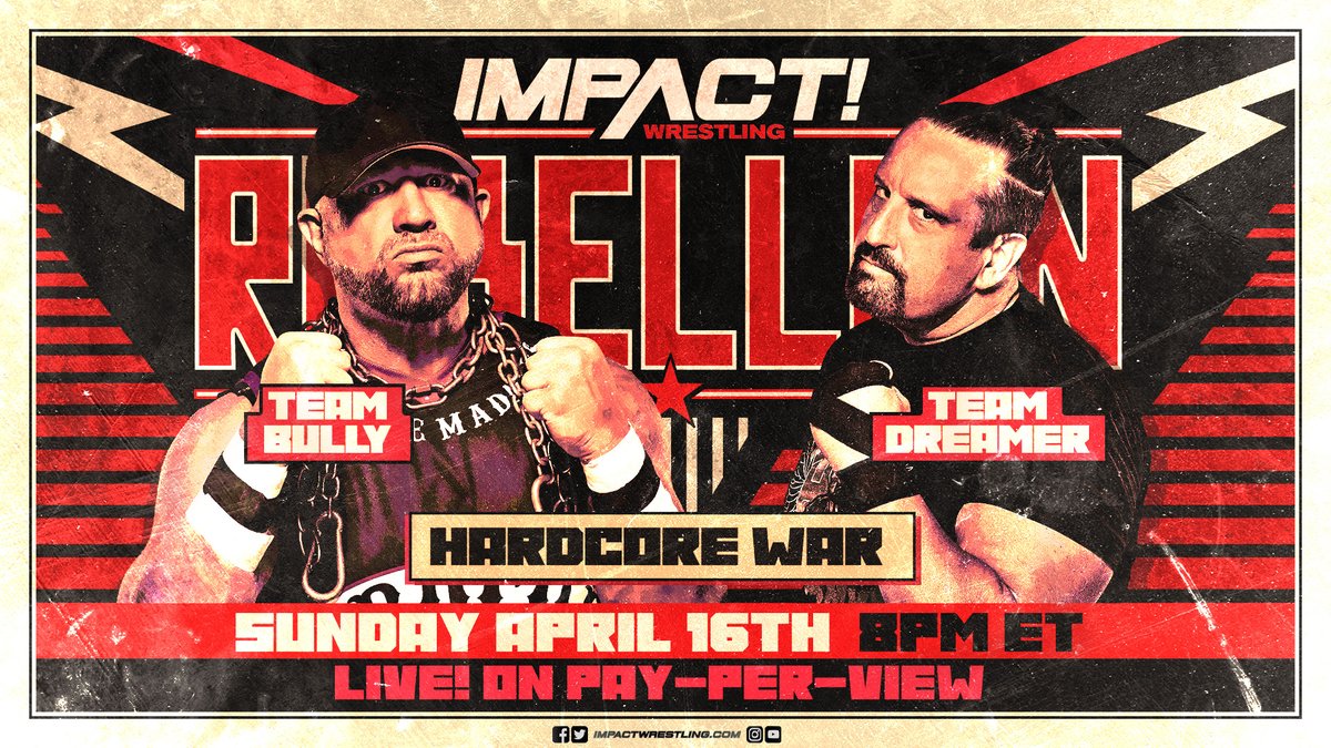 Hardcore War announced for Impact Rebellion