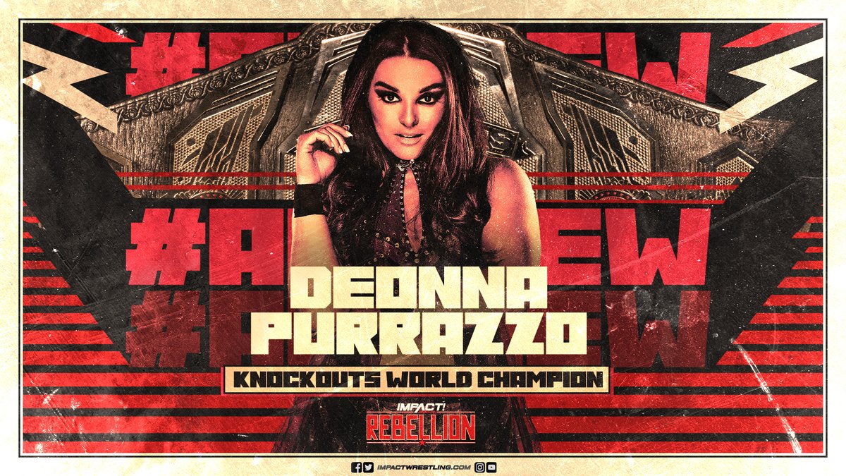 Deonna Purrazzo regains Knockouts title at Impact Rebellion