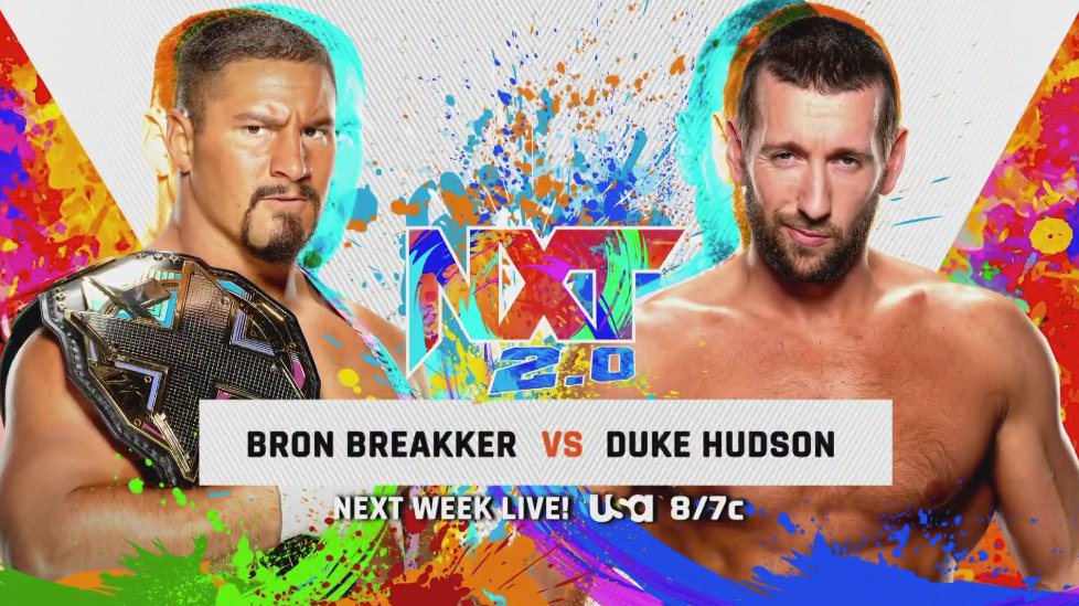 Six matches announced for next week’s WWE NXT