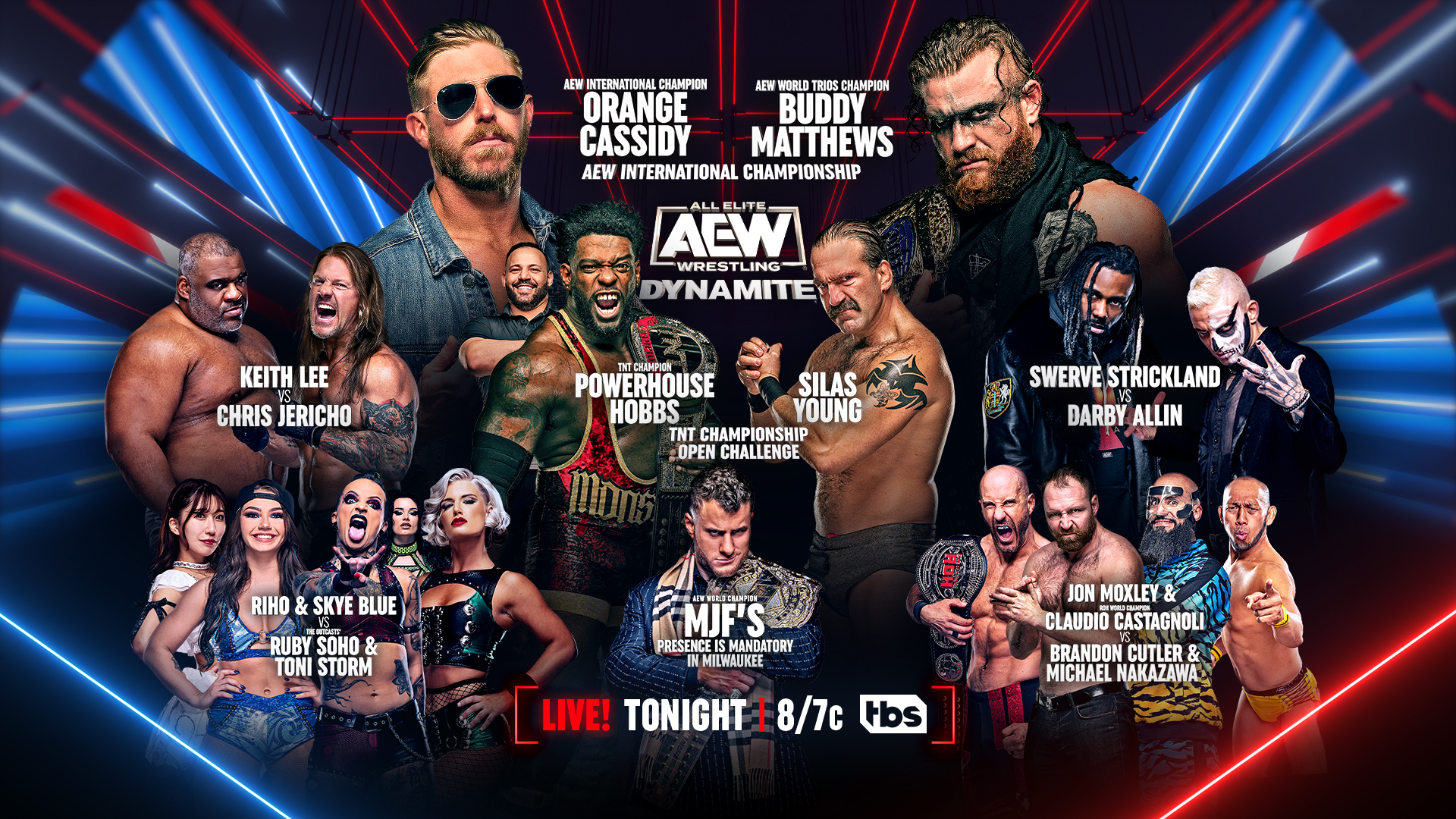 AEW Dynamite live results: Chris Jericho vs. Keith Lee