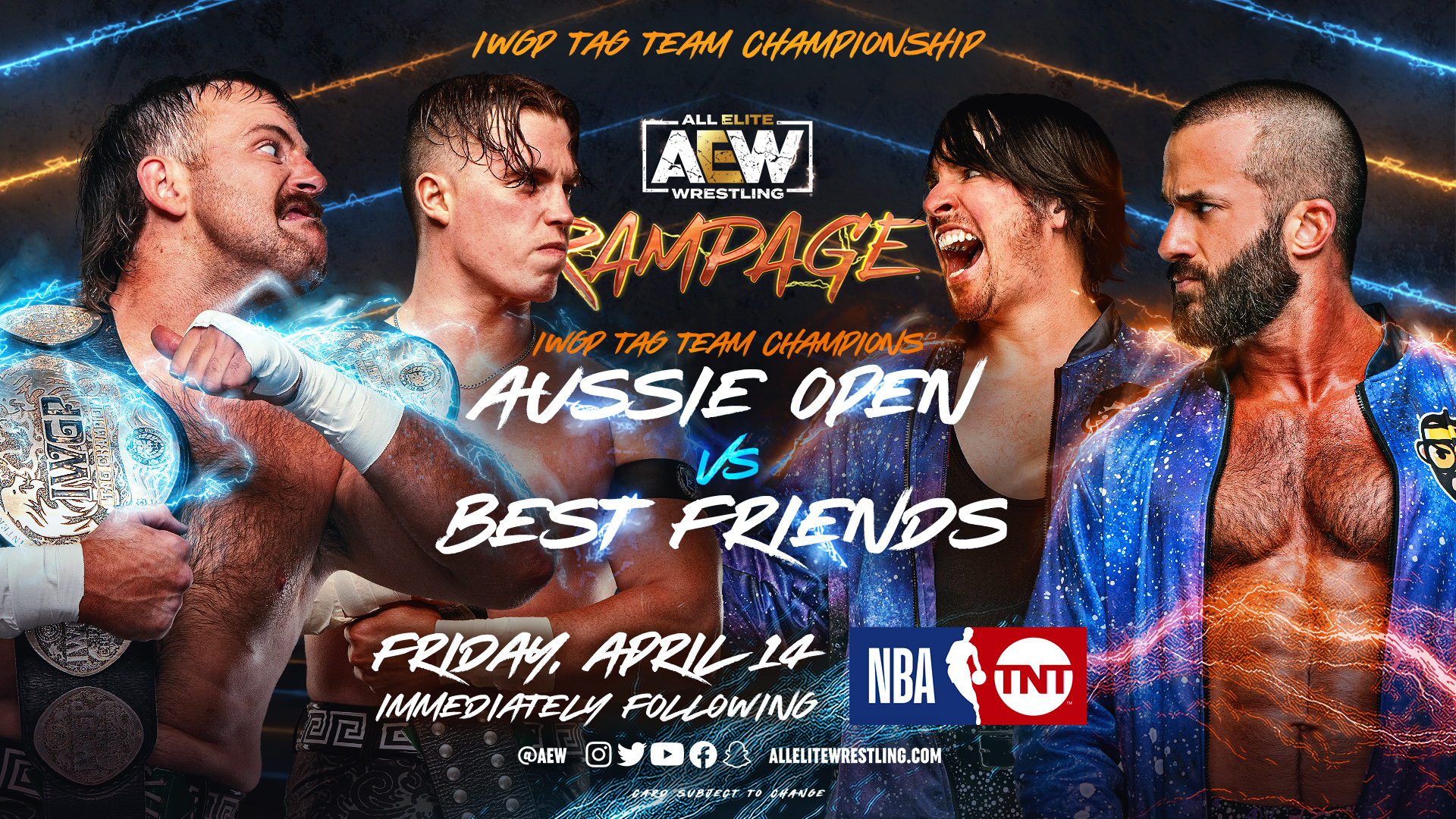 AEW Rampage live results: Aussie Open vs. Best Friends title match