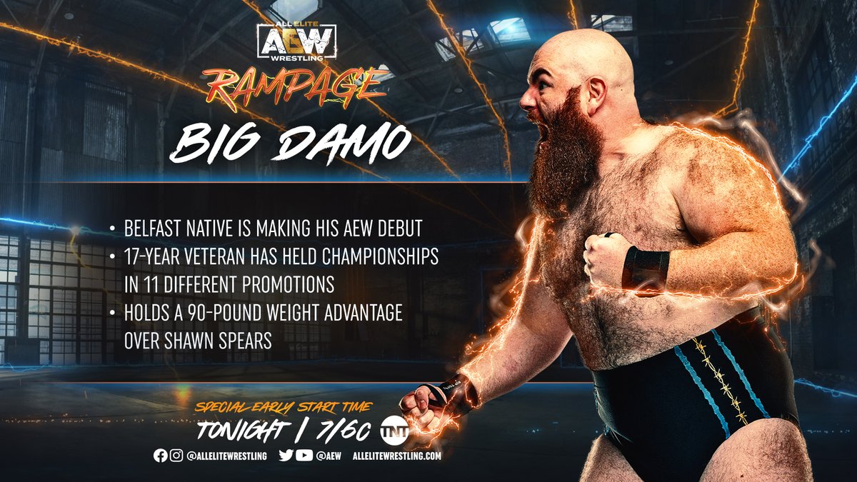 Killian Dain makes AEW debut on Rampage