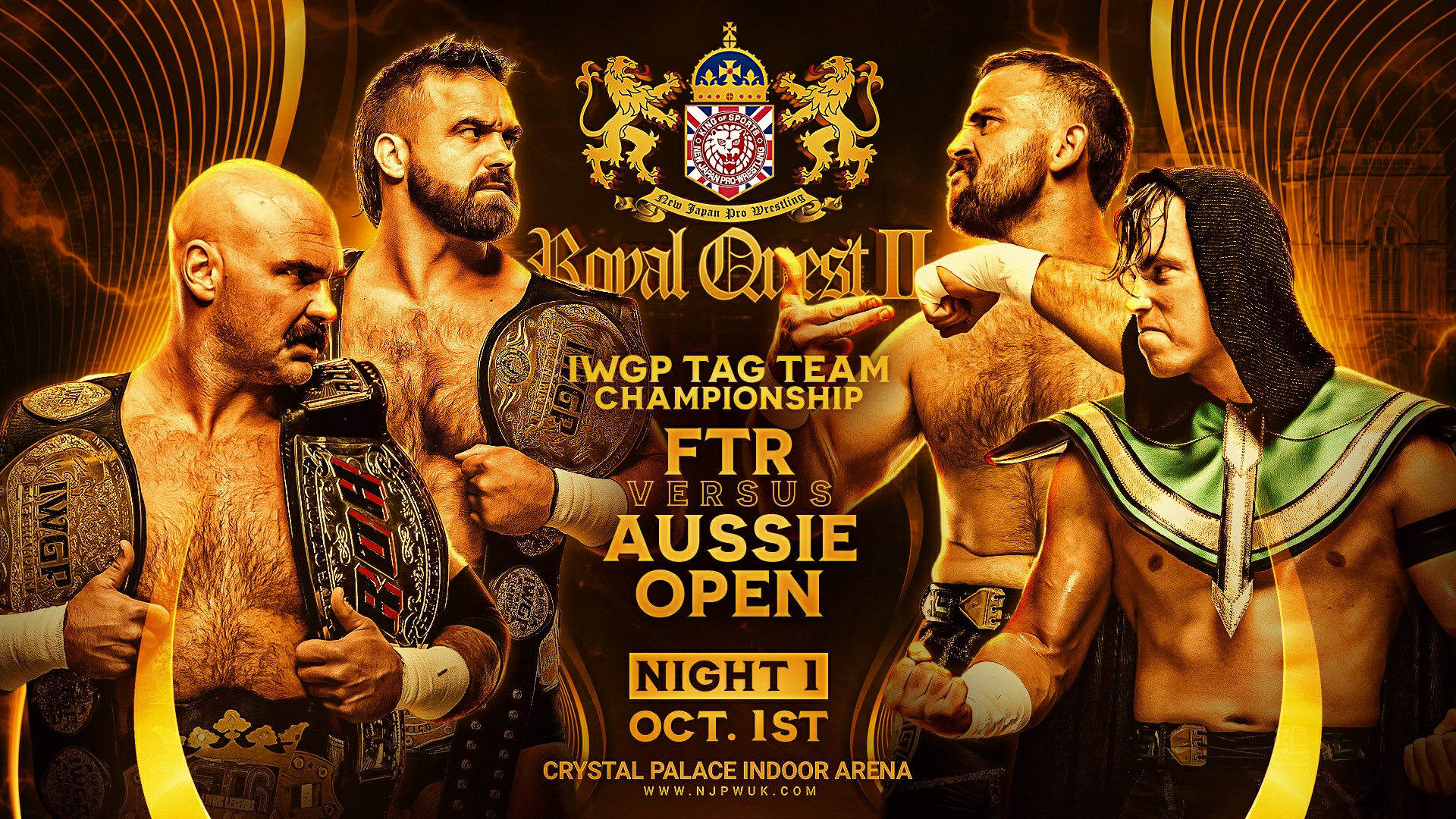 FTR title defense announced for NJPW Royal Quest II