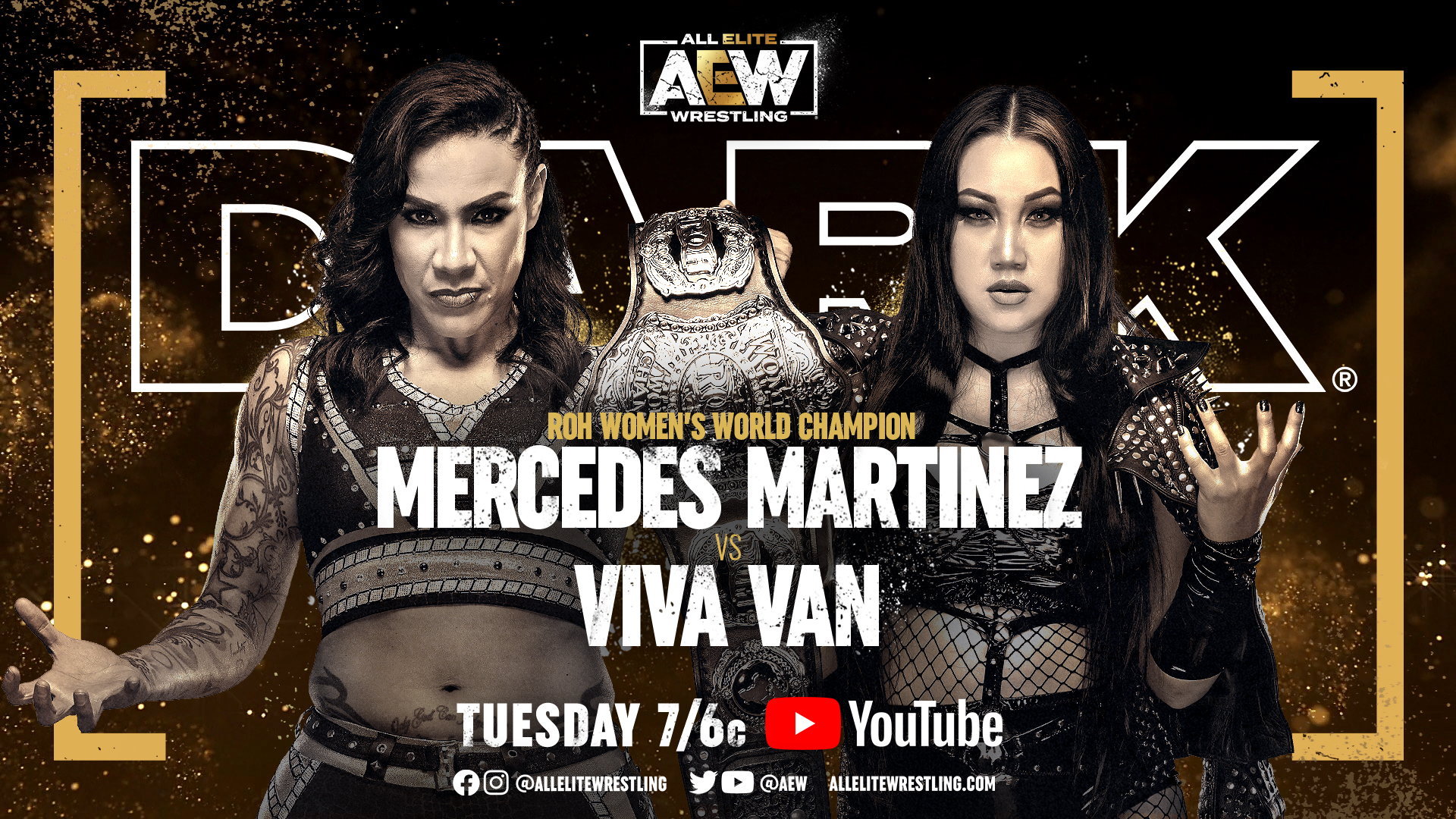 Five matches announced for AEW Dark