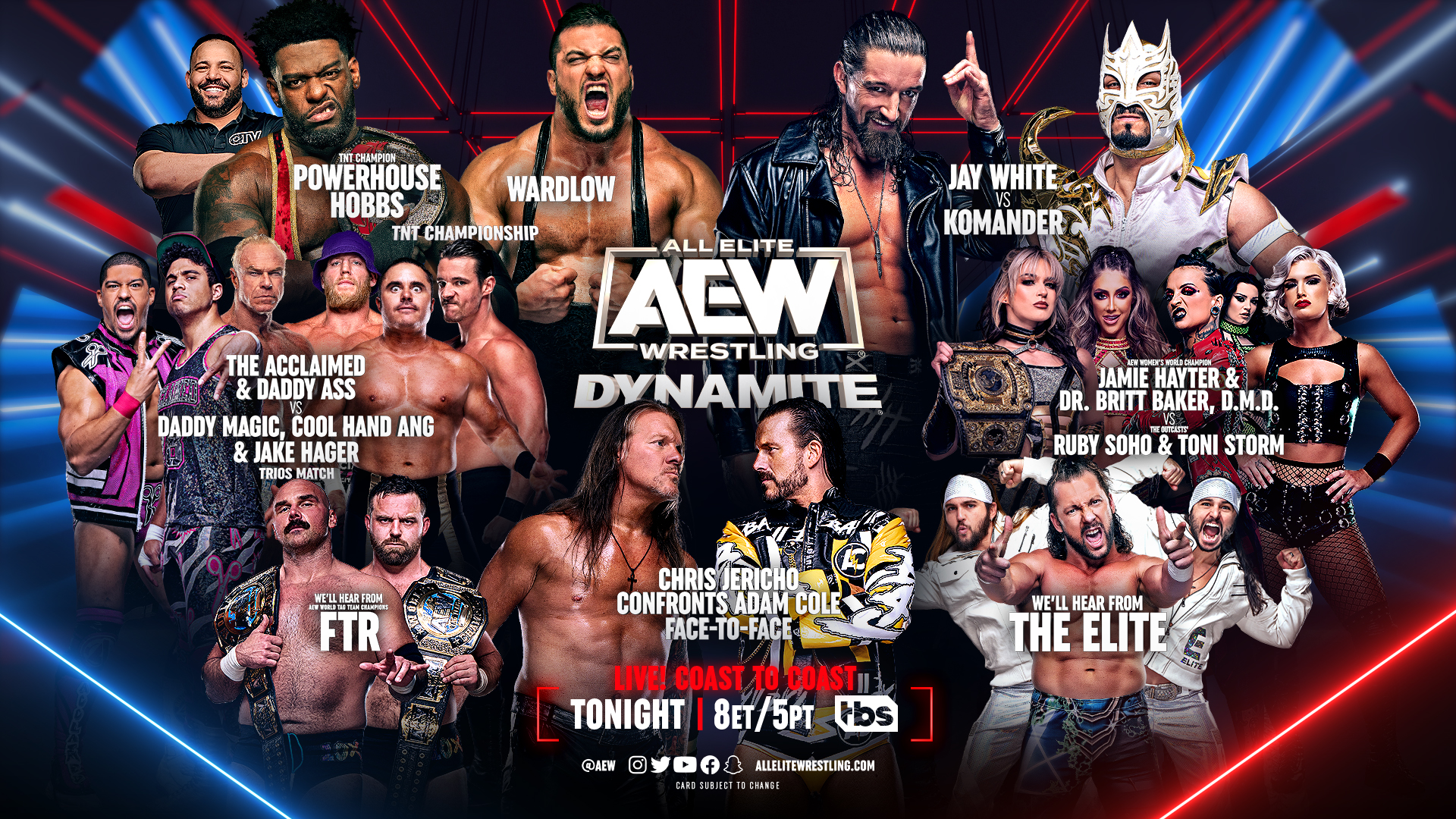 AEW Dynamite live results: Jay White vs. Komander
