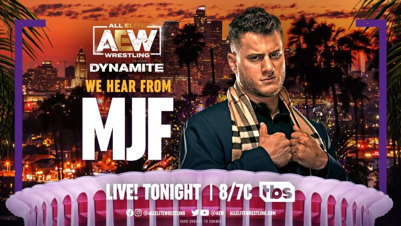 MJF appearance set for AEW Dynamite
