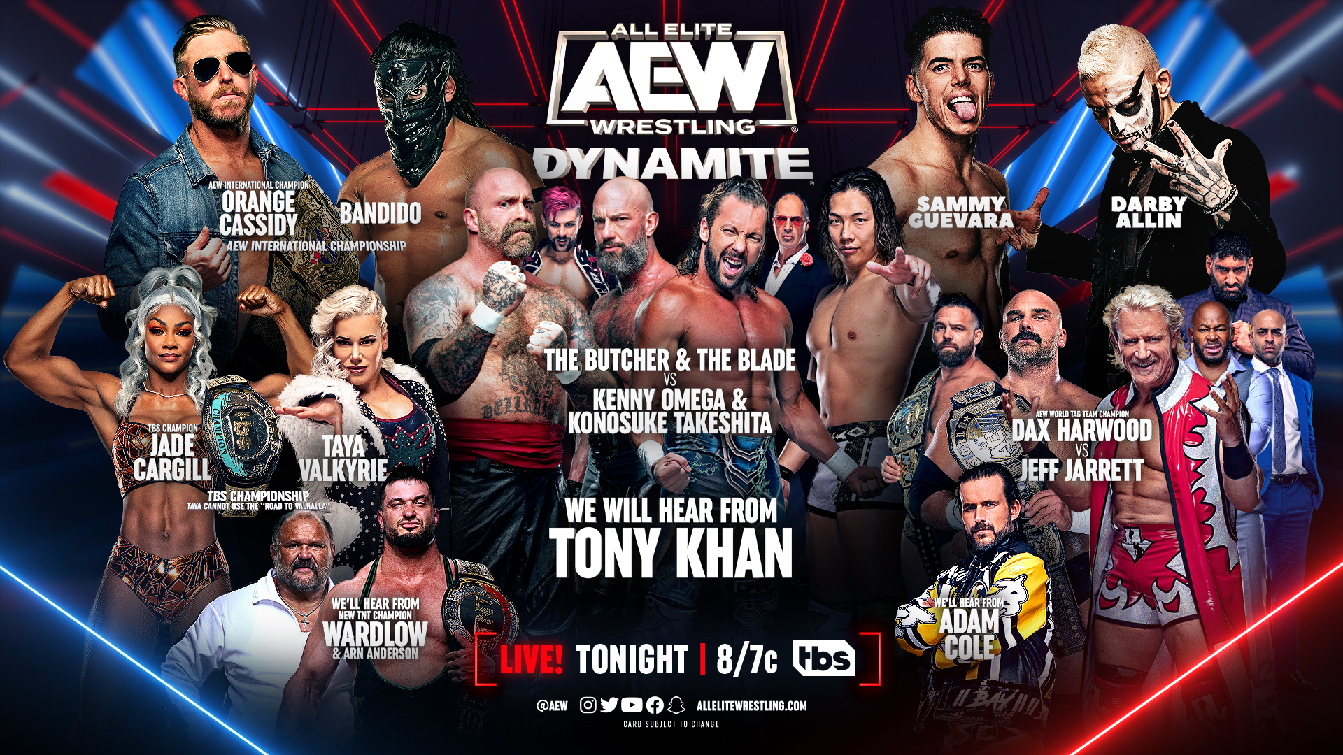 AEW Dynamite live results: Darby Allin vs. Sammy Guevara