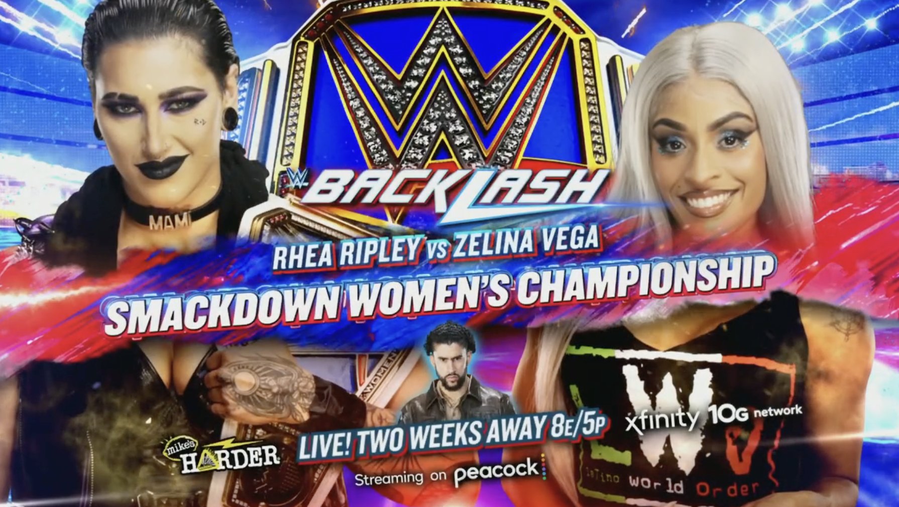Two title matches, Seth Rollins vs. Omos added to WWE Backlash