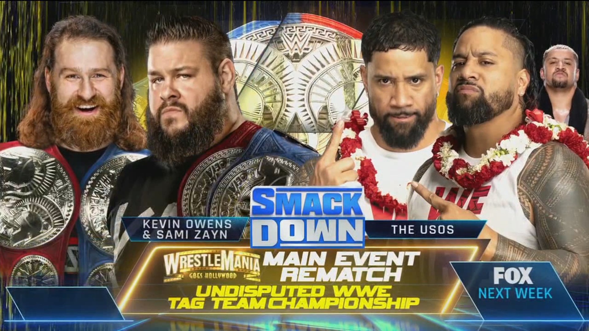 WrestleMania main event rematch set for next WWE SmackDown