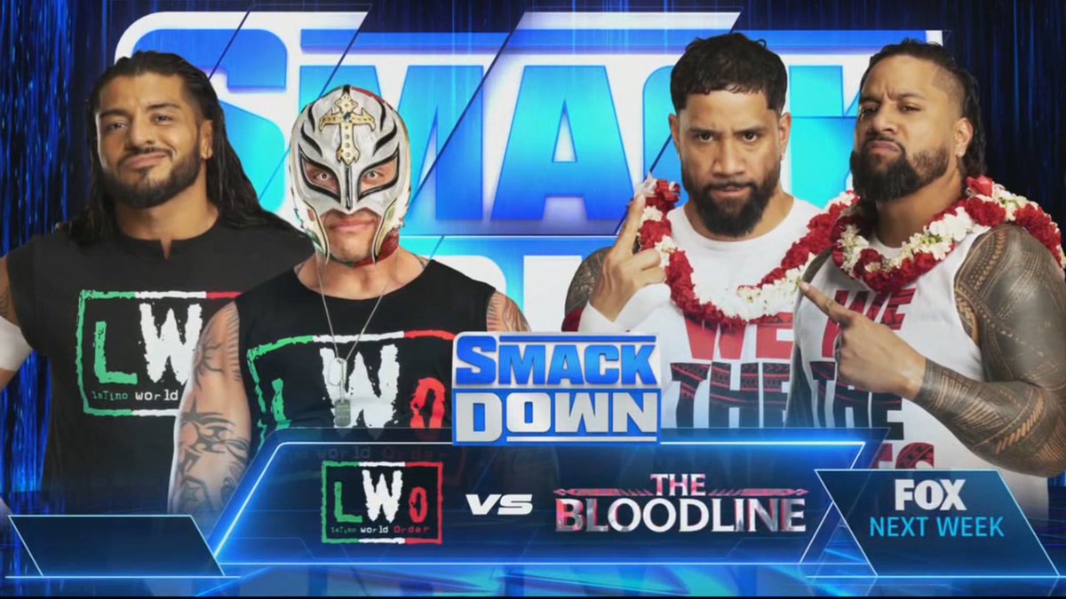 The Usos vs. LWO announced for next week’s WWE SmackDown