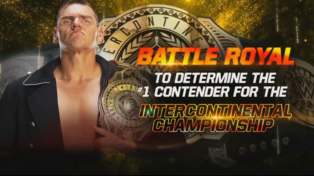 IC title number one contender’s battle royal added to WWE Raw