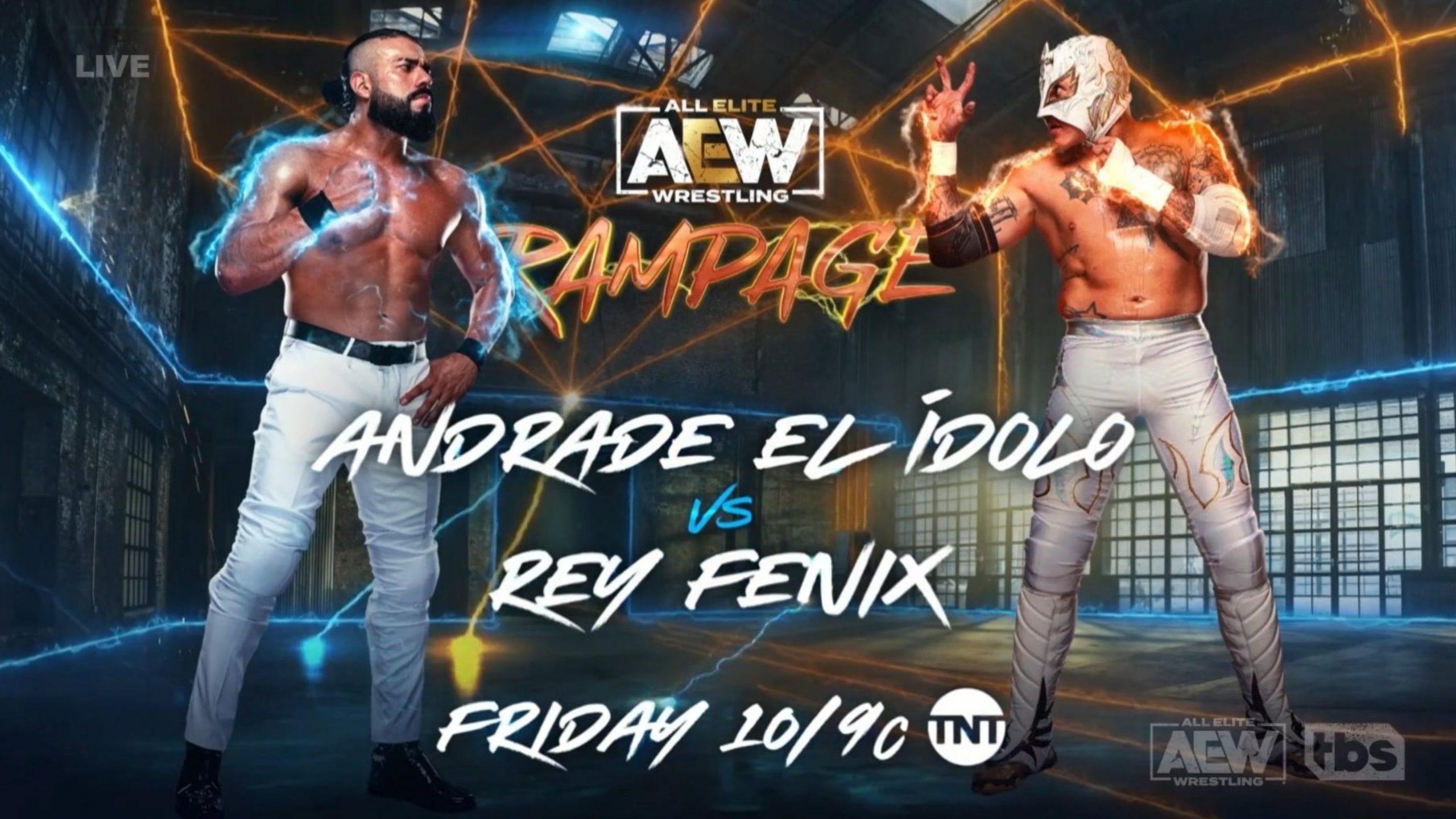 Andrade El Idolo vs. Rey Fenix set for AEW Rampage