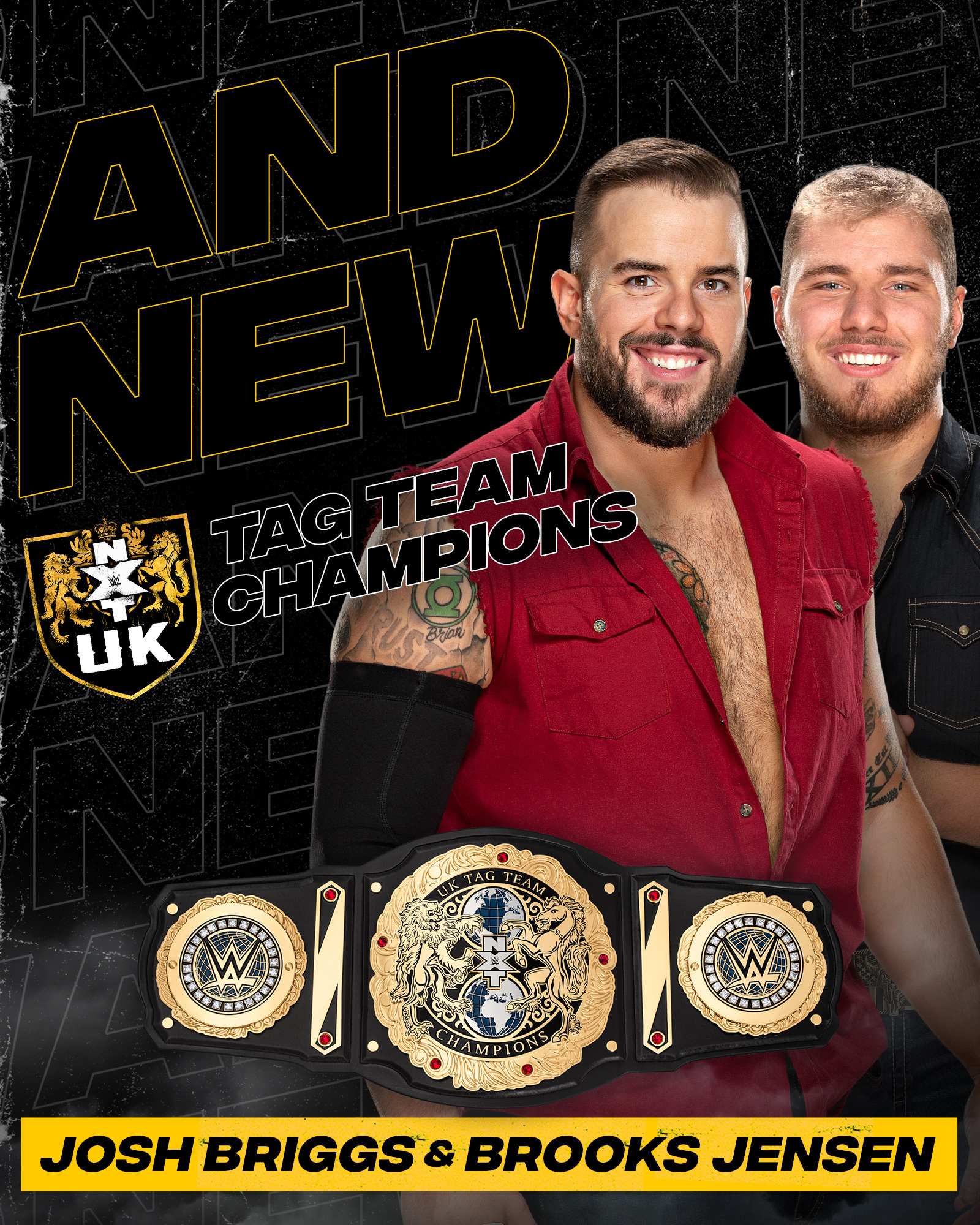 Josh Briggs & Brooks Jensen win vacant NXT UK Tag Team titles