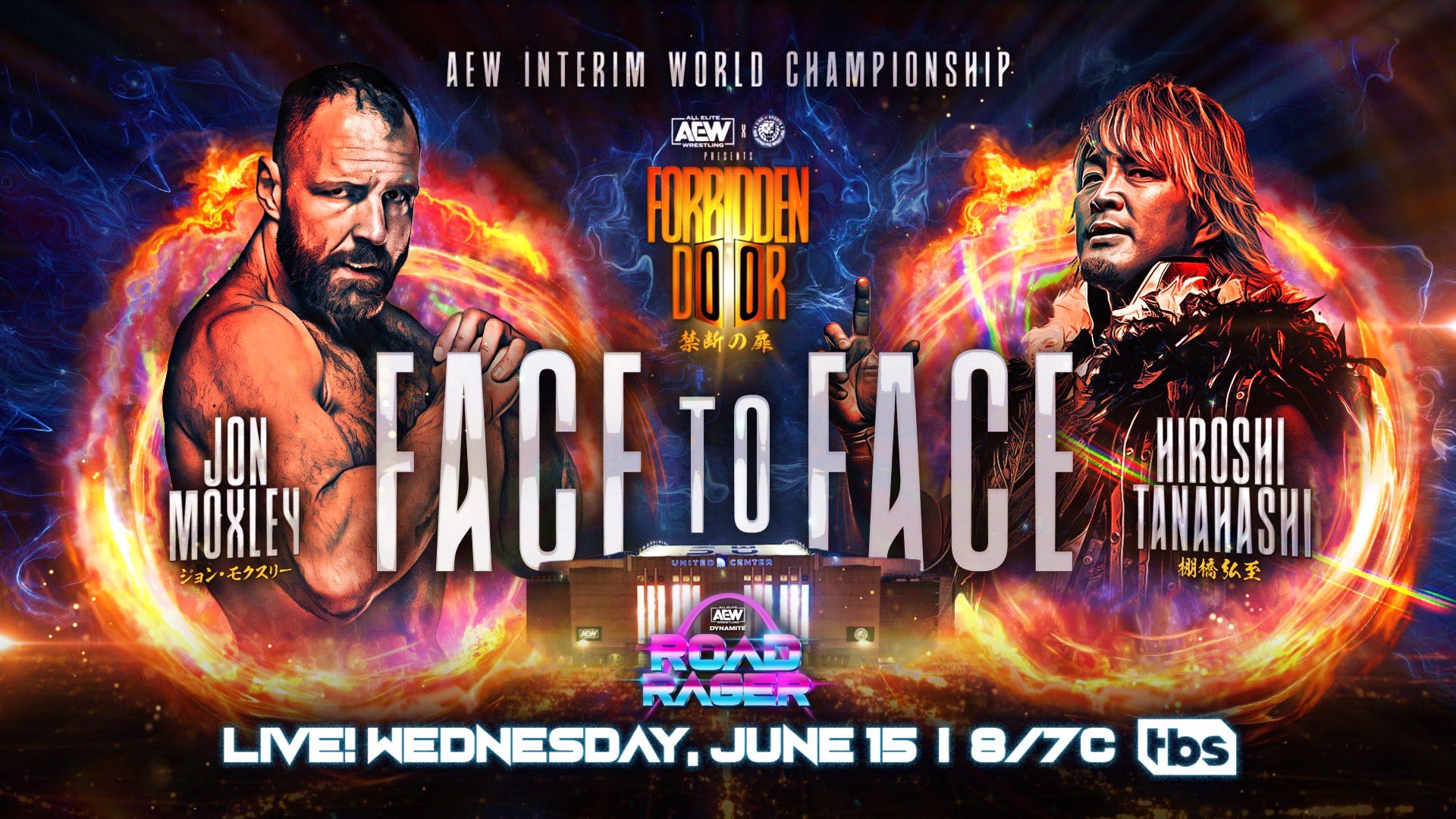 Jon Moxley & Hiroshi Tanahashi face-to-face announced for AEW Dynamite