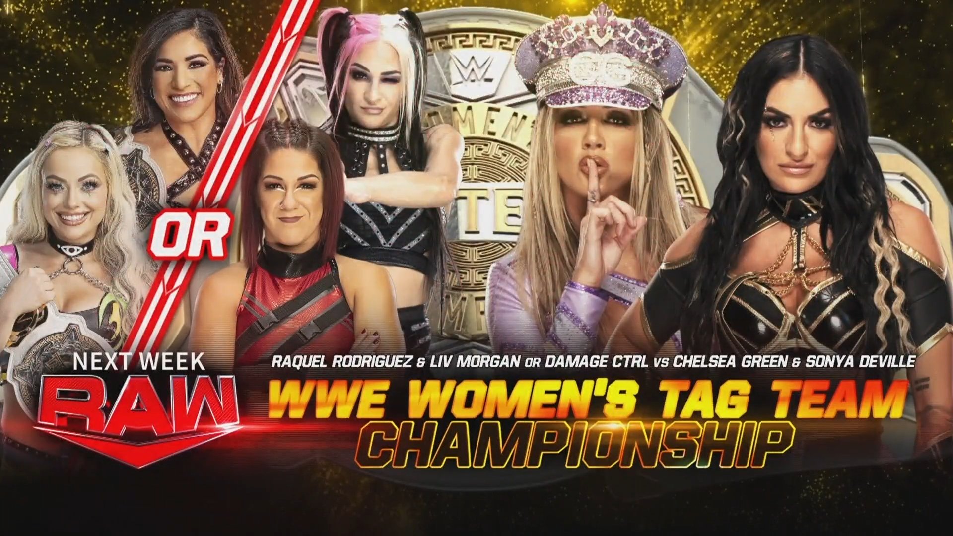 Women’s Tag Team title match announced for next week’s WWE Raw