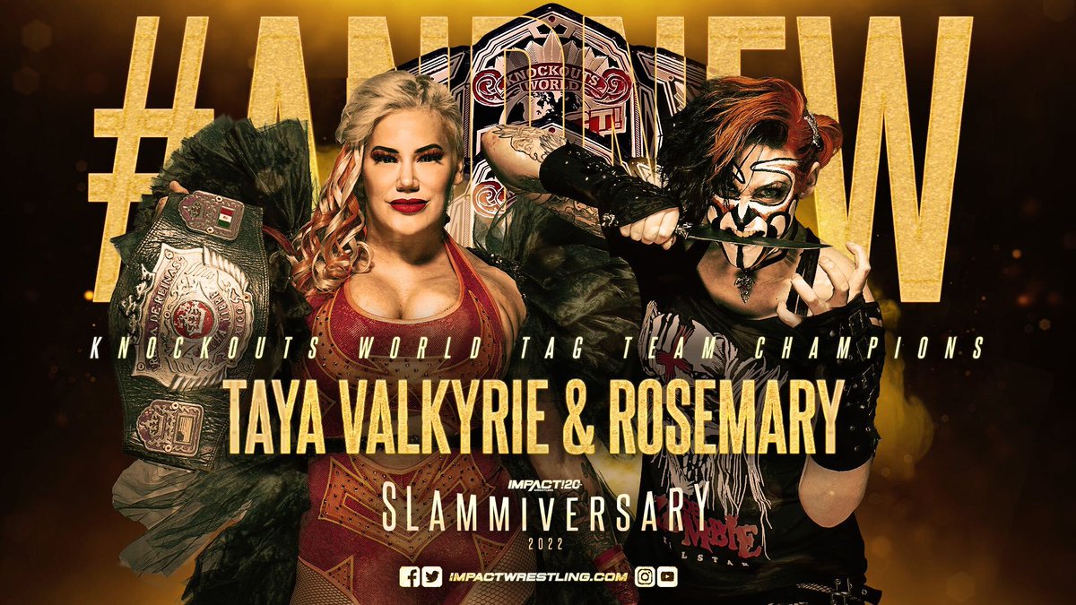 New X-Division, Knockouts Tag Team champions crowned at Impact Slammiversary