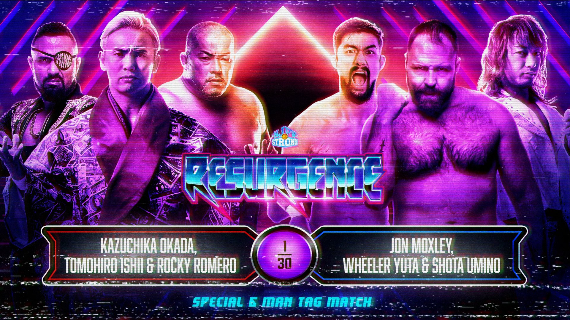 NJPW reveals Jon Moxley’s Resurgence match, full card finalized