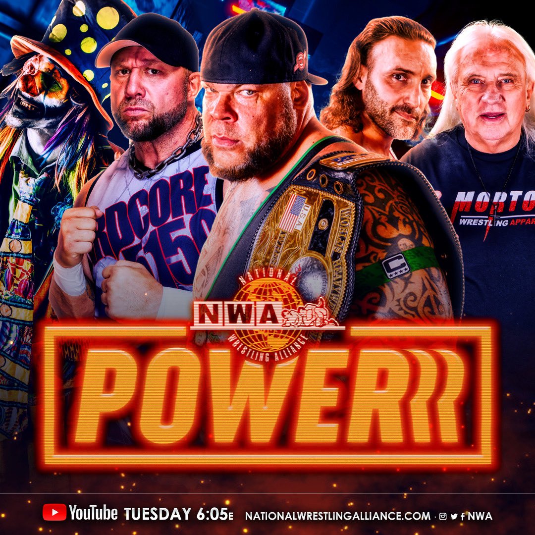 NWA Power results: Ricky Morton vs. Yabbo The Clown